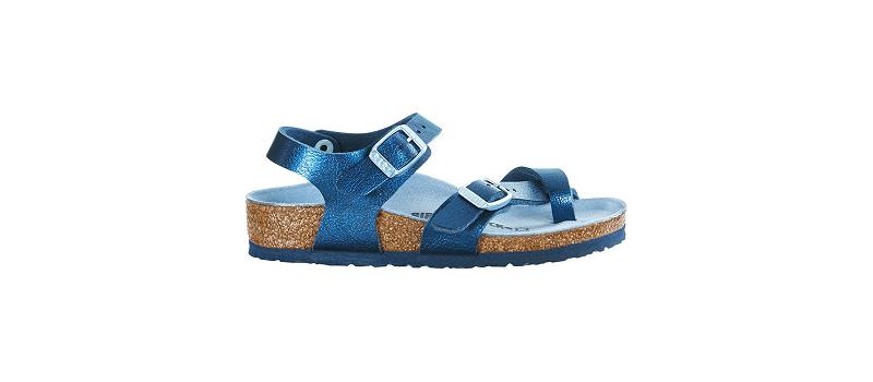 Taormina Birkenstock Birko-flor Graceful Narrow Detske Modre | SK 466GSO